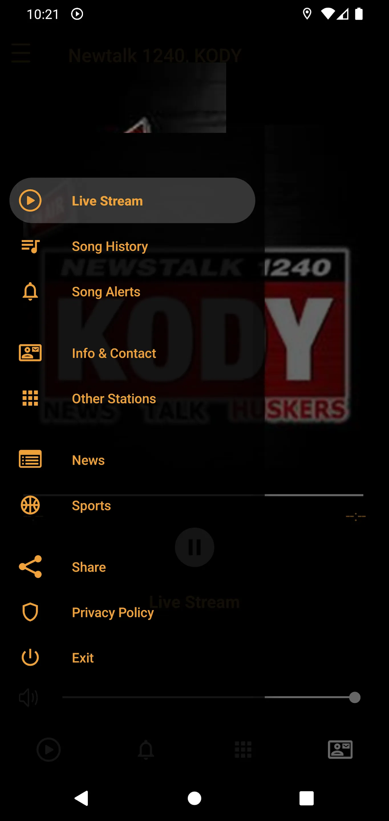 KODY, 1240-AM/106.1-FM | Indus Appstore | Screenshot