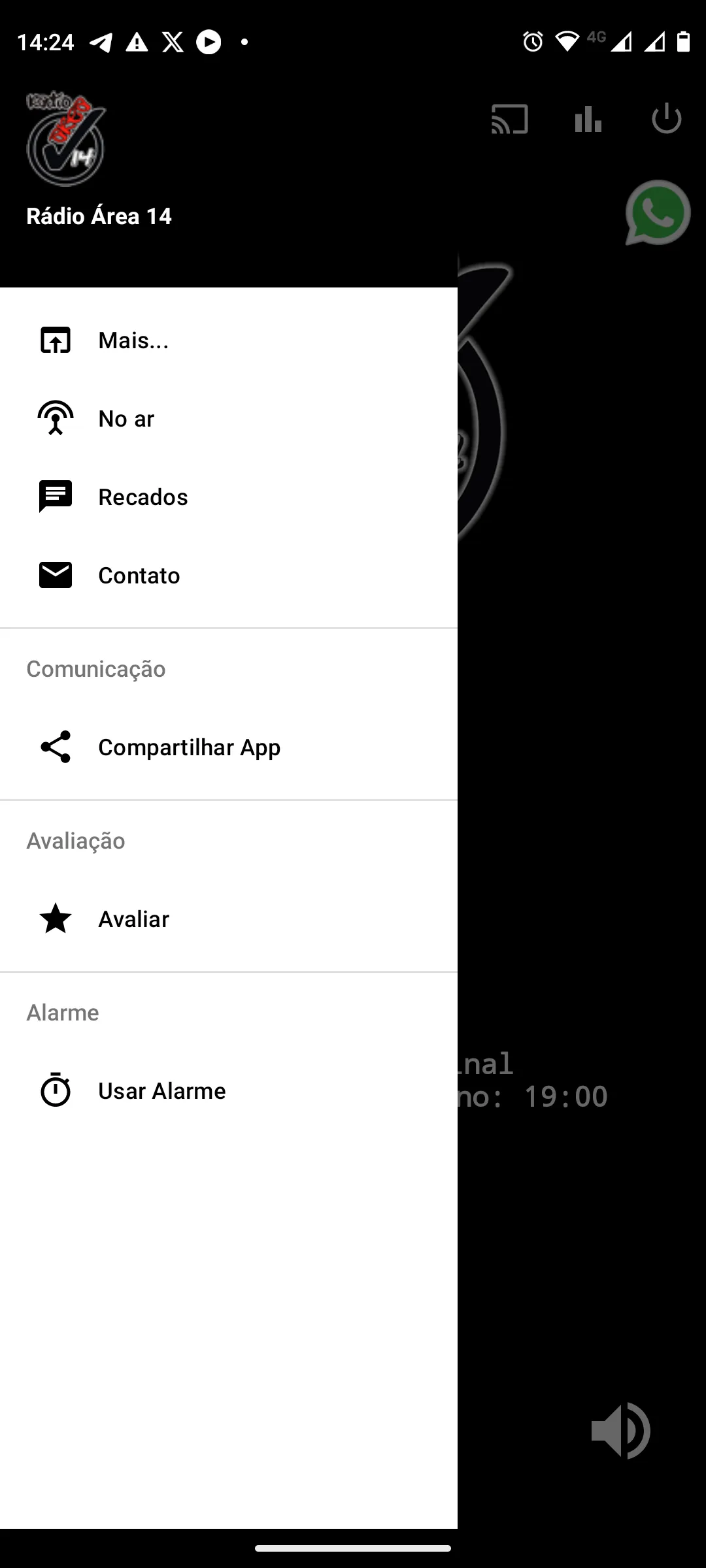 Rádio Área 14 | Indus Appstore | Screenshot