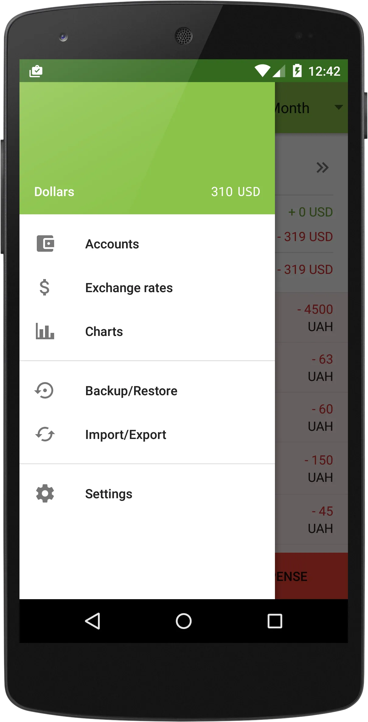 Open Money Tracker | Indus Appstore | Screenshot