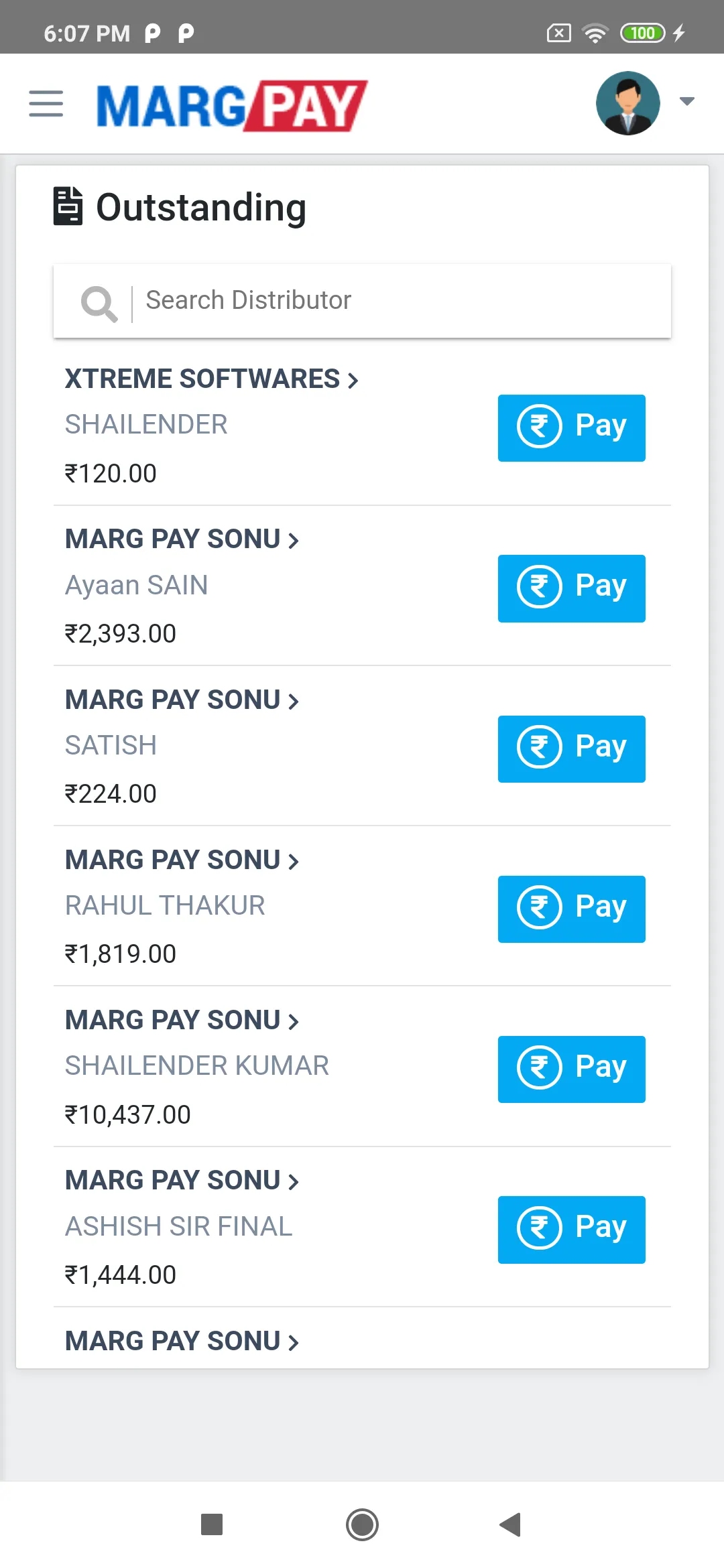 MargPay | Indus Appstore | Screenshot