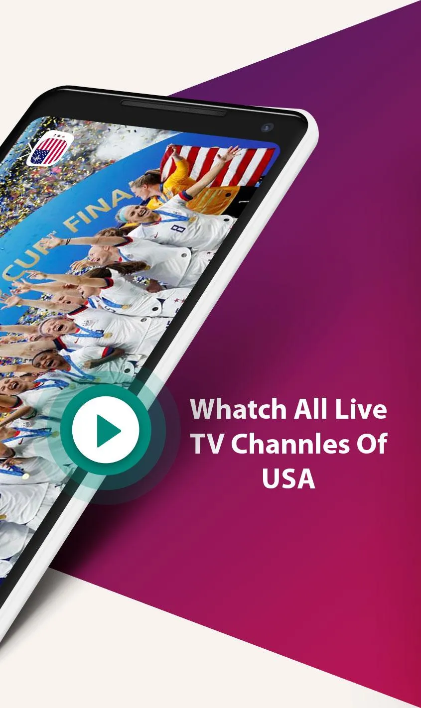 USA - Live TV (Entertainment) | Indus Appstore | Screenshot