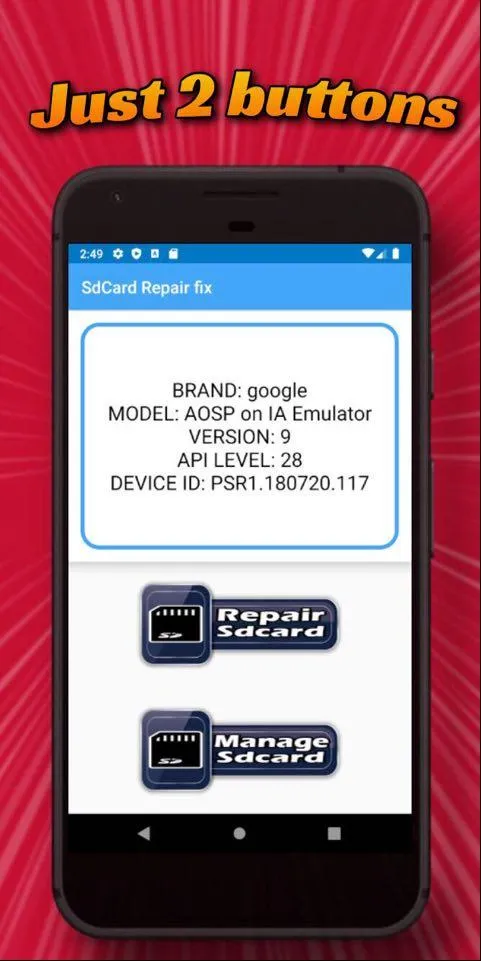 Sd Card Repair (Fix Sdcard) | Indus Appstore | Screenshot