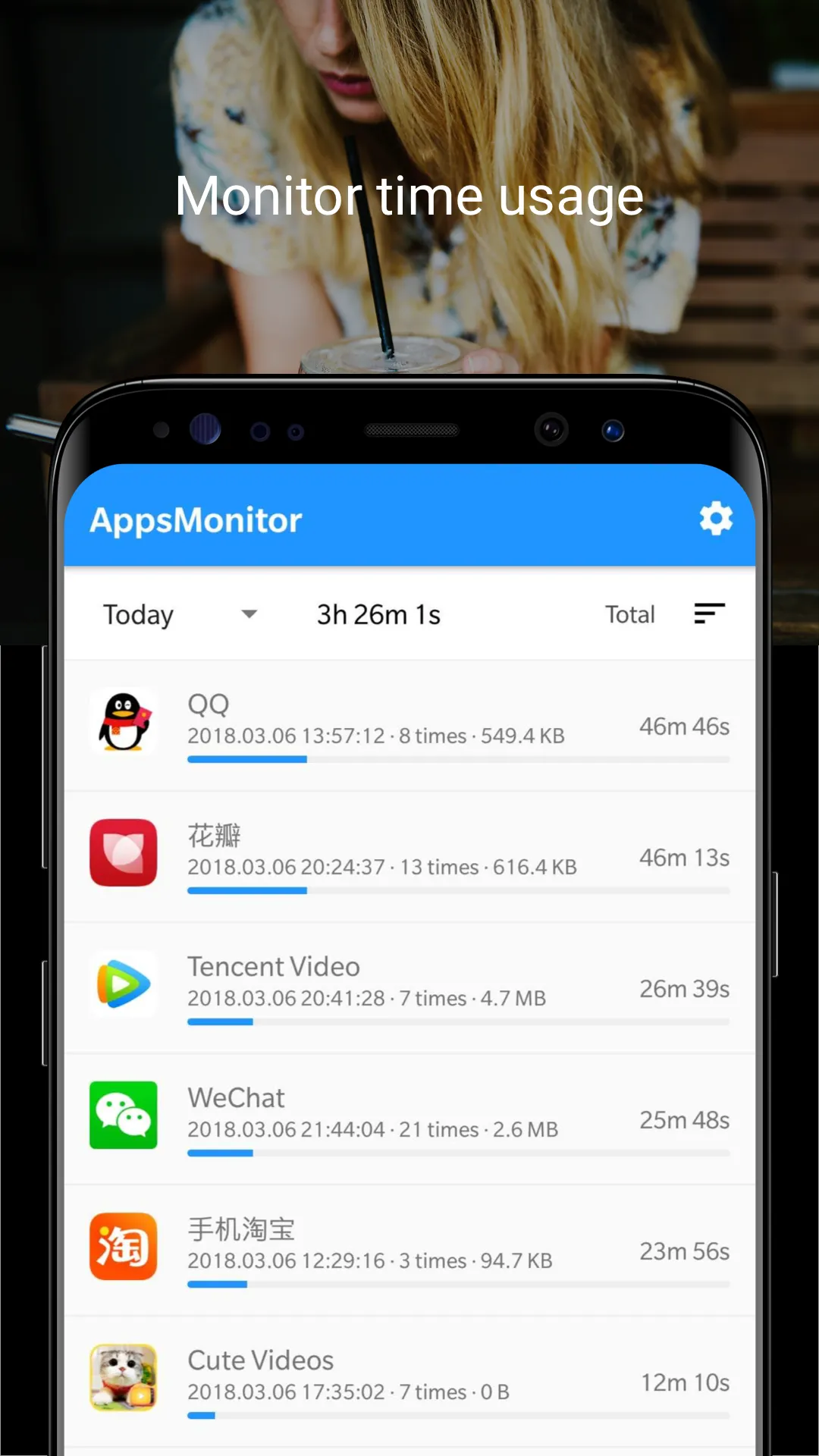 AppsMonitor -  Monitor app tim | Indus Appstore | Screenshot