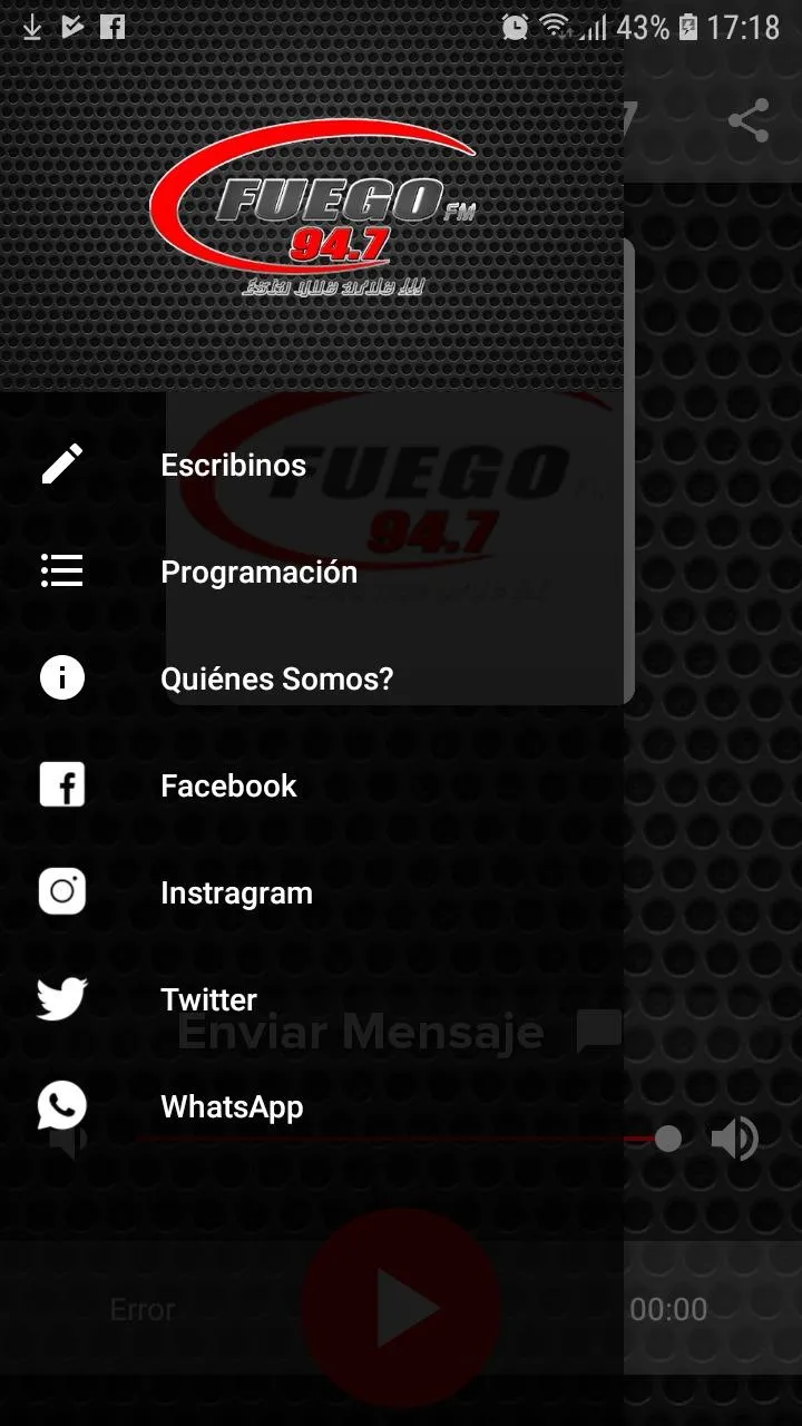 Radio Fuego 94.7 | Indus Appstore | Screenshot