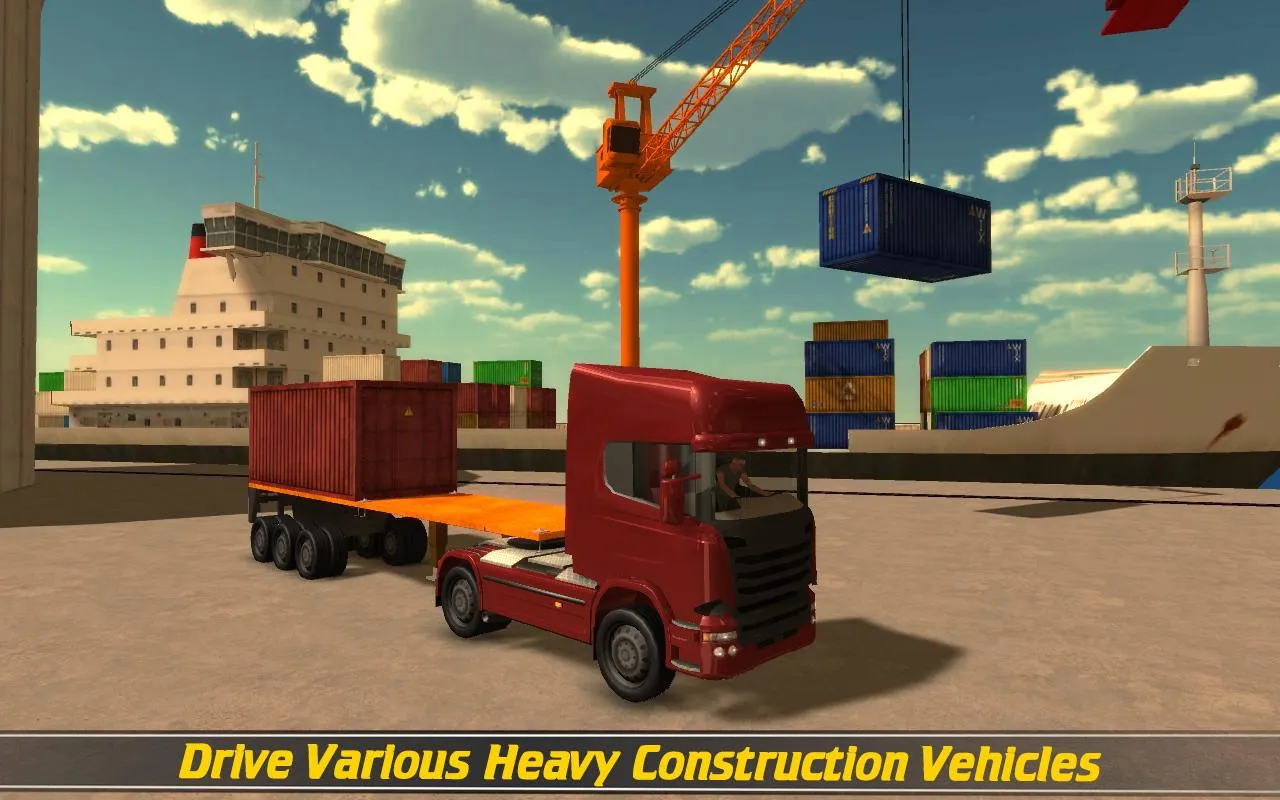 Cargo Ship Construction Crane | Indus Appstore | Screenshot