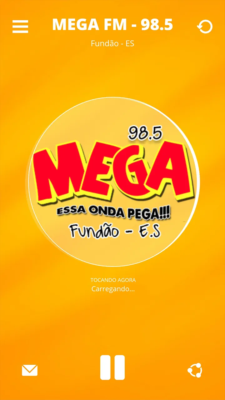 Mega FM 98.5 Fundão - ES | Indus Appstore | Screenshot