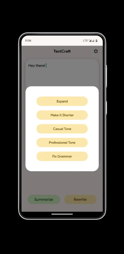 TextCraft - Summarize, Rewrite | Indus Appstore | Screenshot