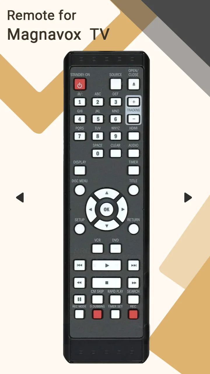 Remote for Magnavox TV | Indus Appstore | Screenshot