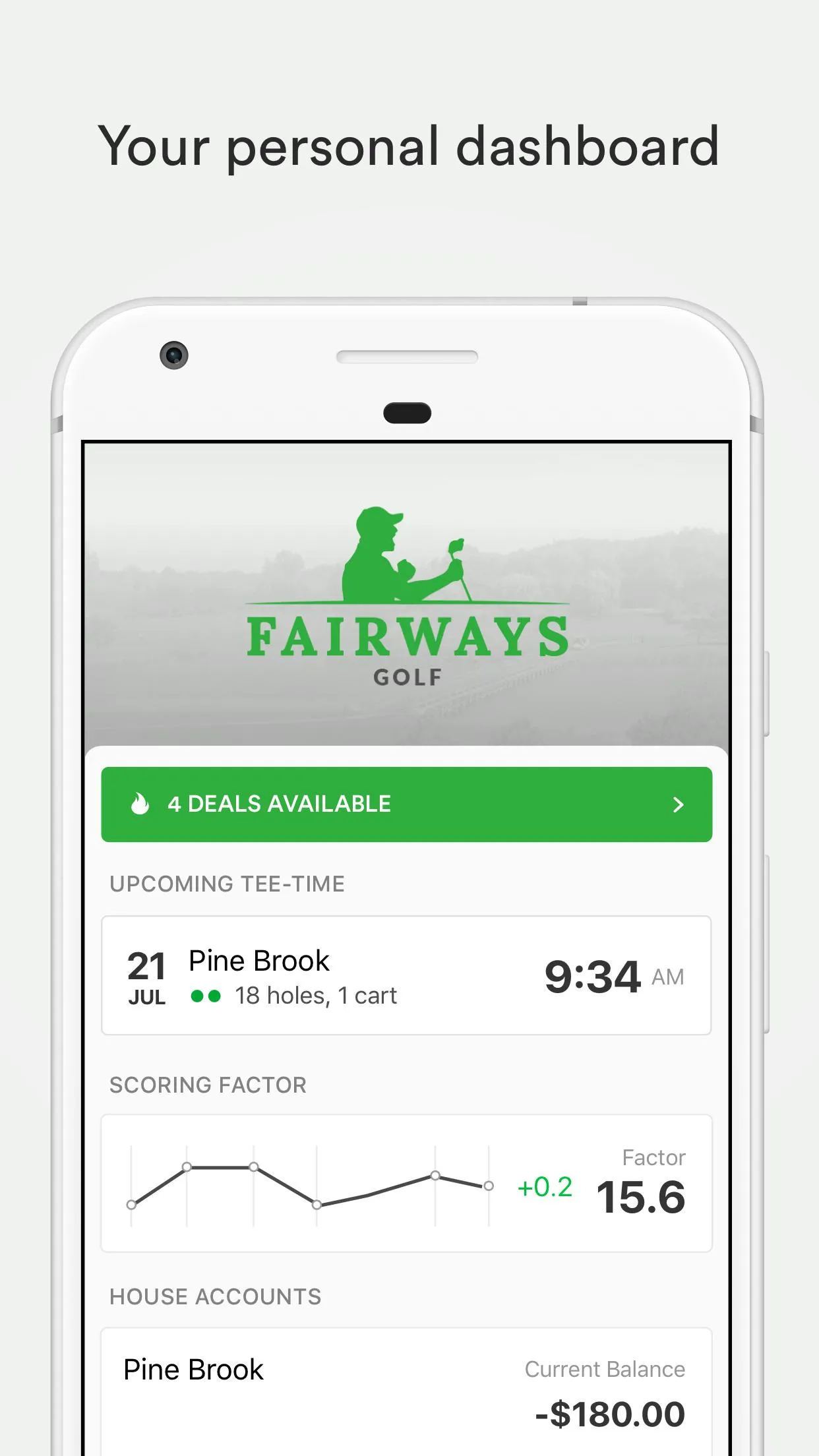 Fairways Golf Management | Indus Appstore | Screenshot