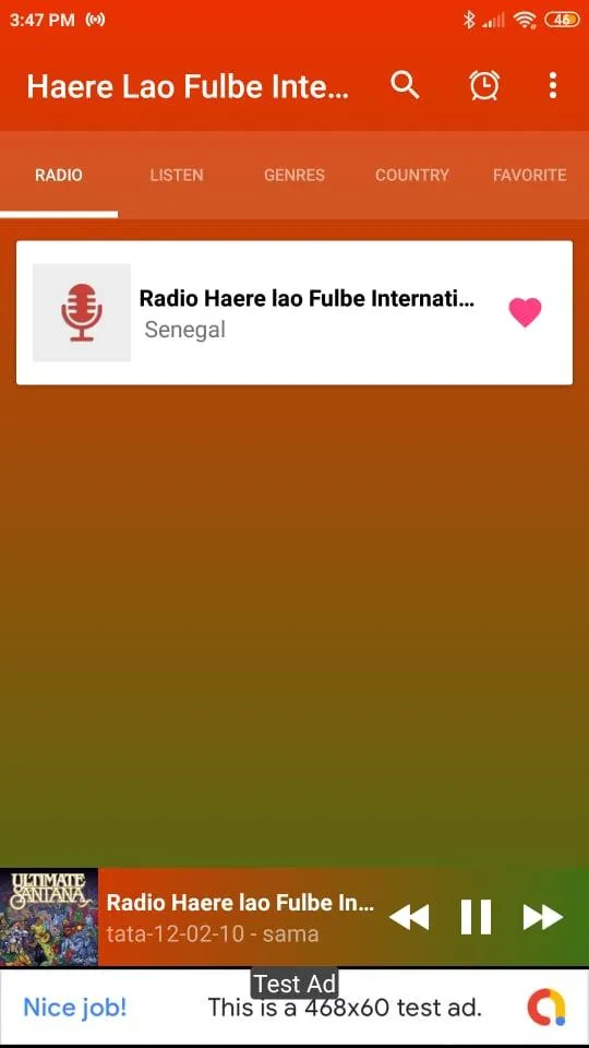 radio haere lao fulbe internat | Indus Appstore | Screenshot