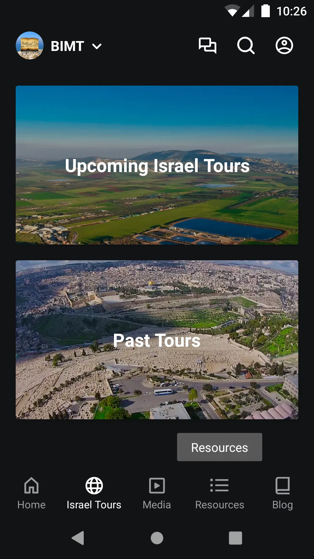 Biblical Israel Min. & Tours | Indus Appstore | Screenshot