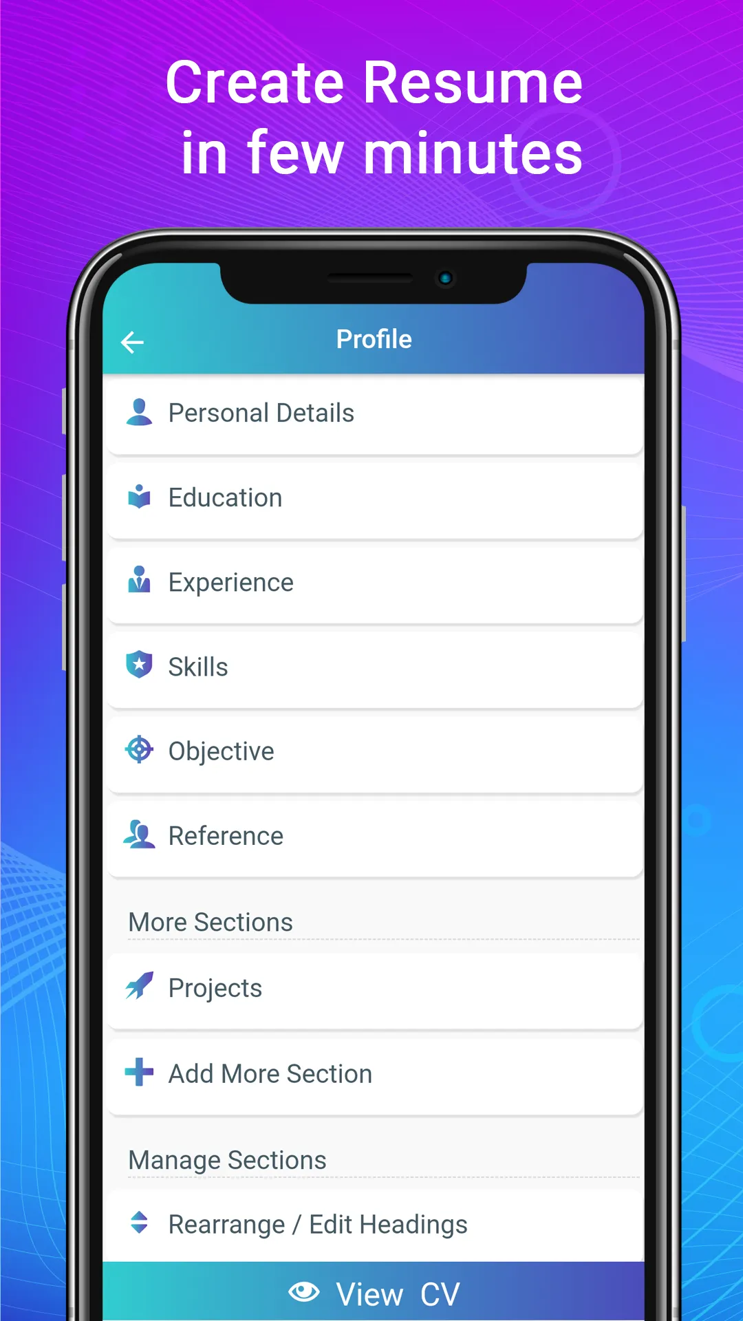 Resume Builder App, CV maker | Indus Appstore | Screenshot