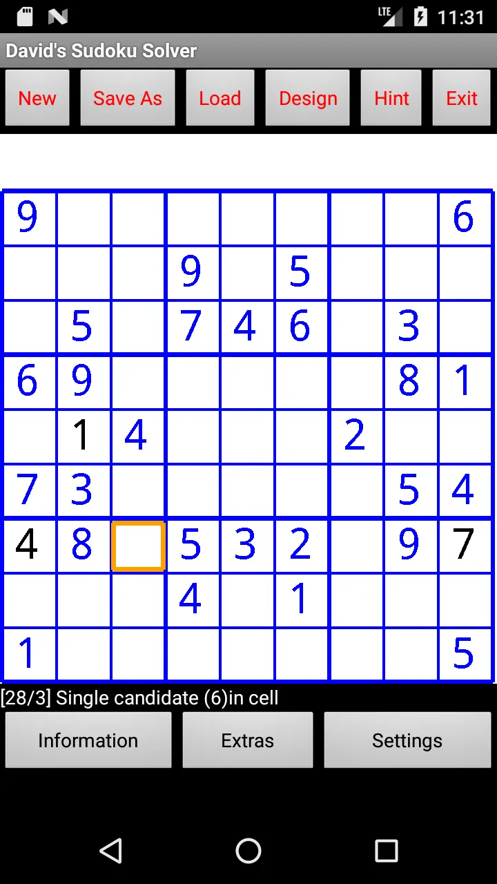 Davids Sudoku Solver V2 | Indus Appstore | Screenshot