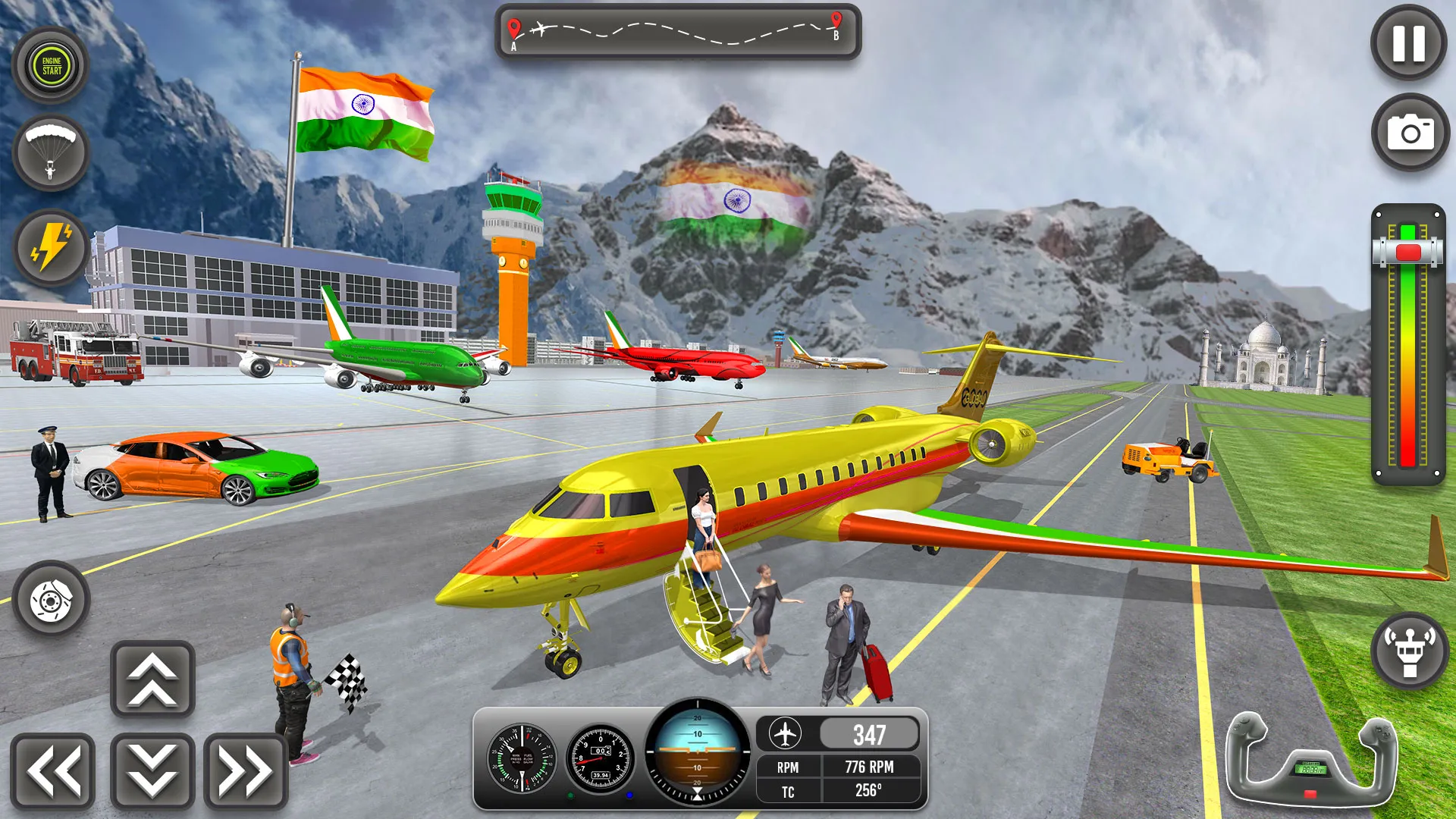 Airplane Pilot Simulator Game | Indus Appstore | Screenshot