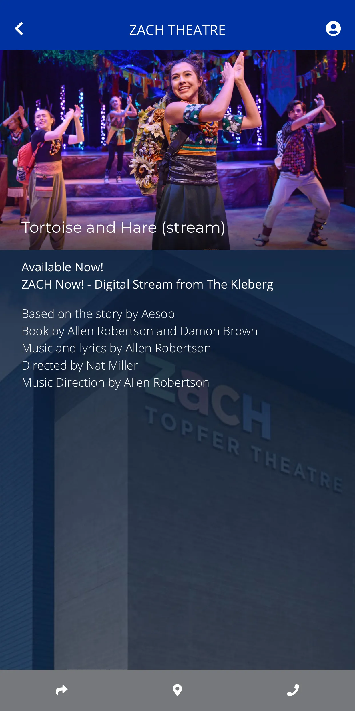 ZACH Theatre | Indus Appstore | Screenshot