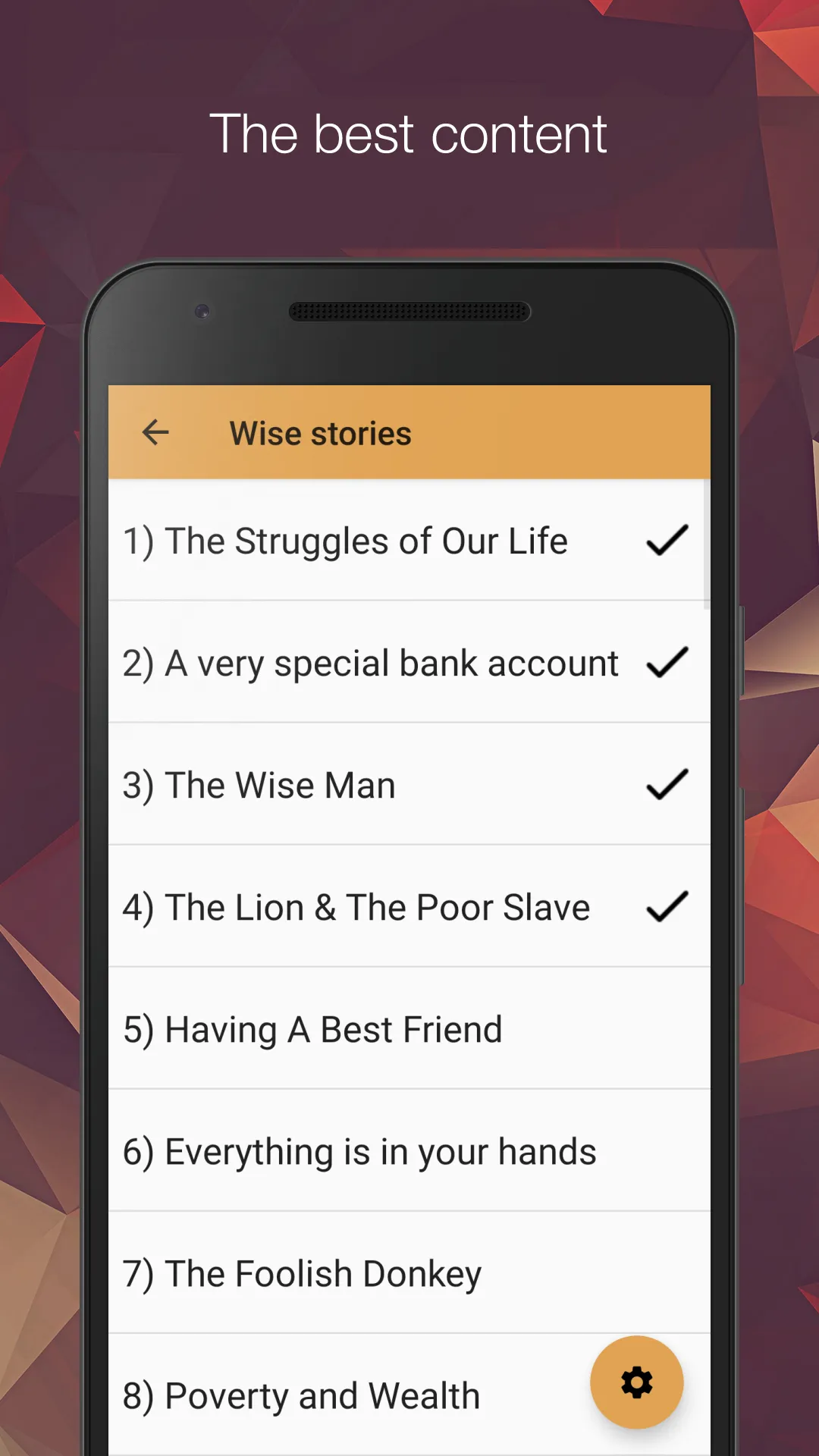 Parables & Moral Stories | Indus Appstore | Screenshot