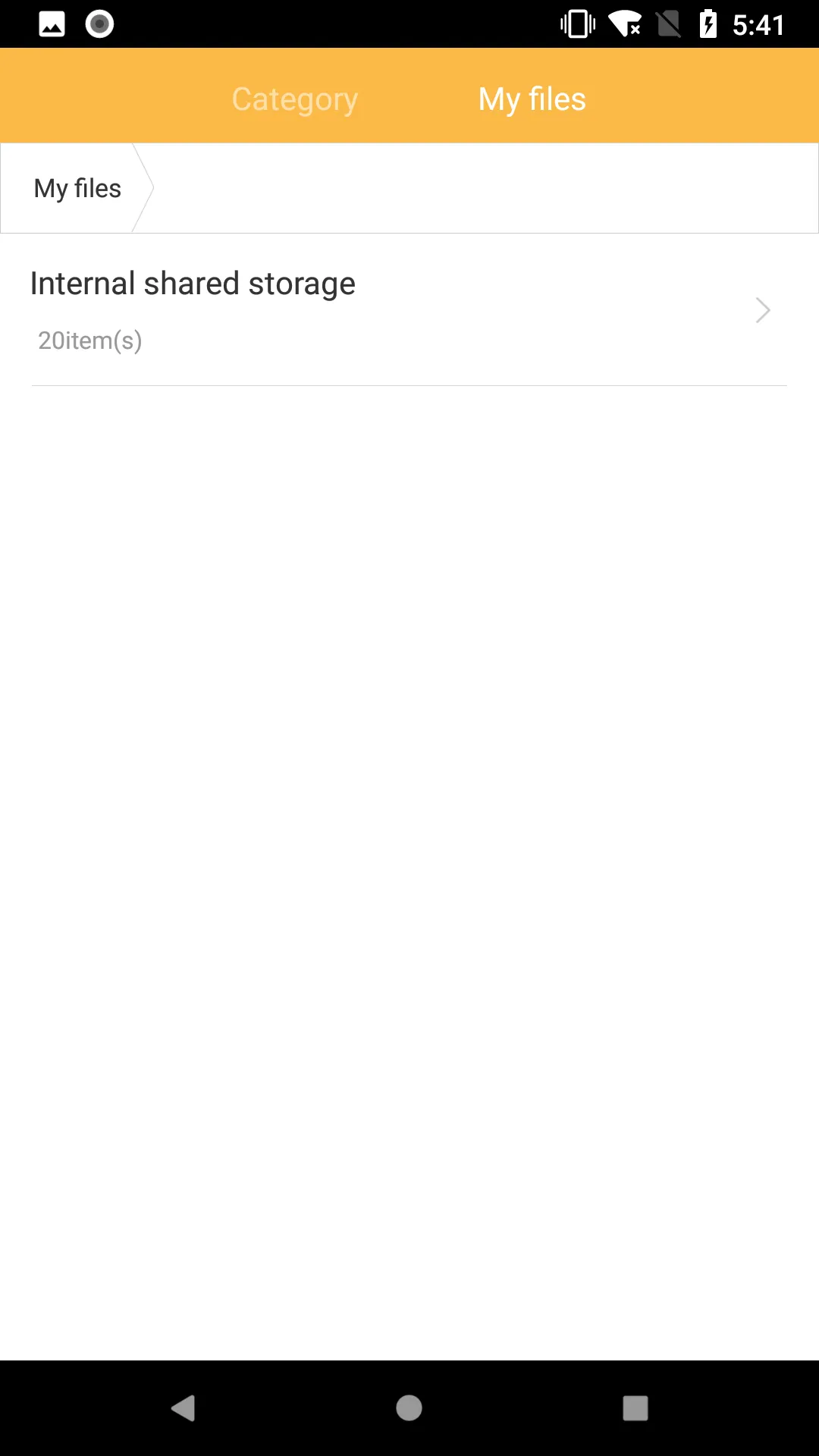 MyFiles | Indus Appstore | Screenshot