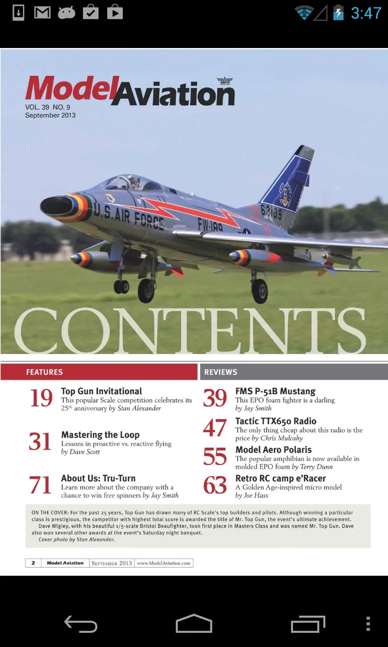 Model Aviation Magazine | Indus Appstore | Screenshot