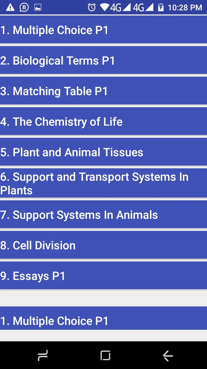 Grade 10 Life Sciences | Indus Appstore | Screenshot