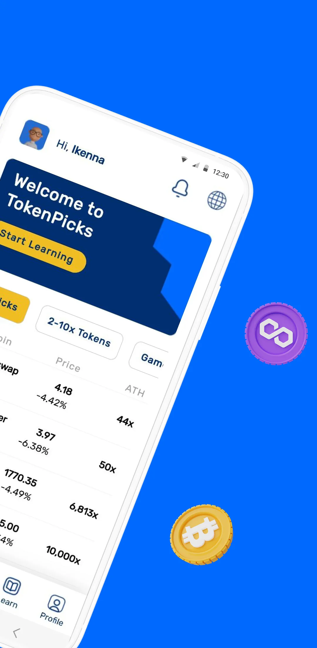 TokenPicks - AI Crypto Signals | Indus Appstore | Screenshot