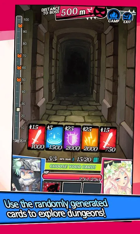 Dungeon&Girls: Card Battle RPG | Indus Appstore | Screenshot