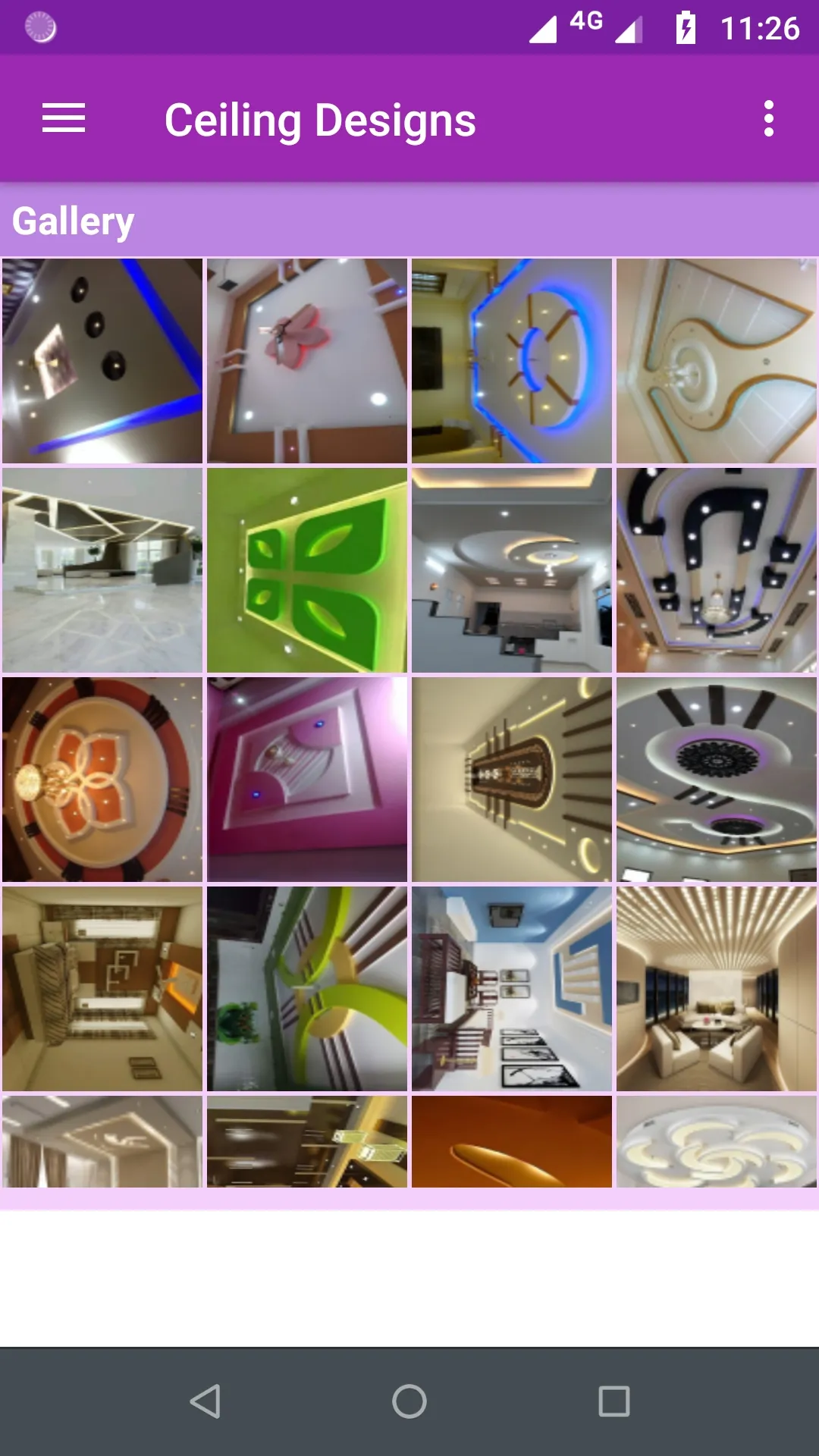 Ceiling Designs Gallery | Indus Appstore | Screenshot