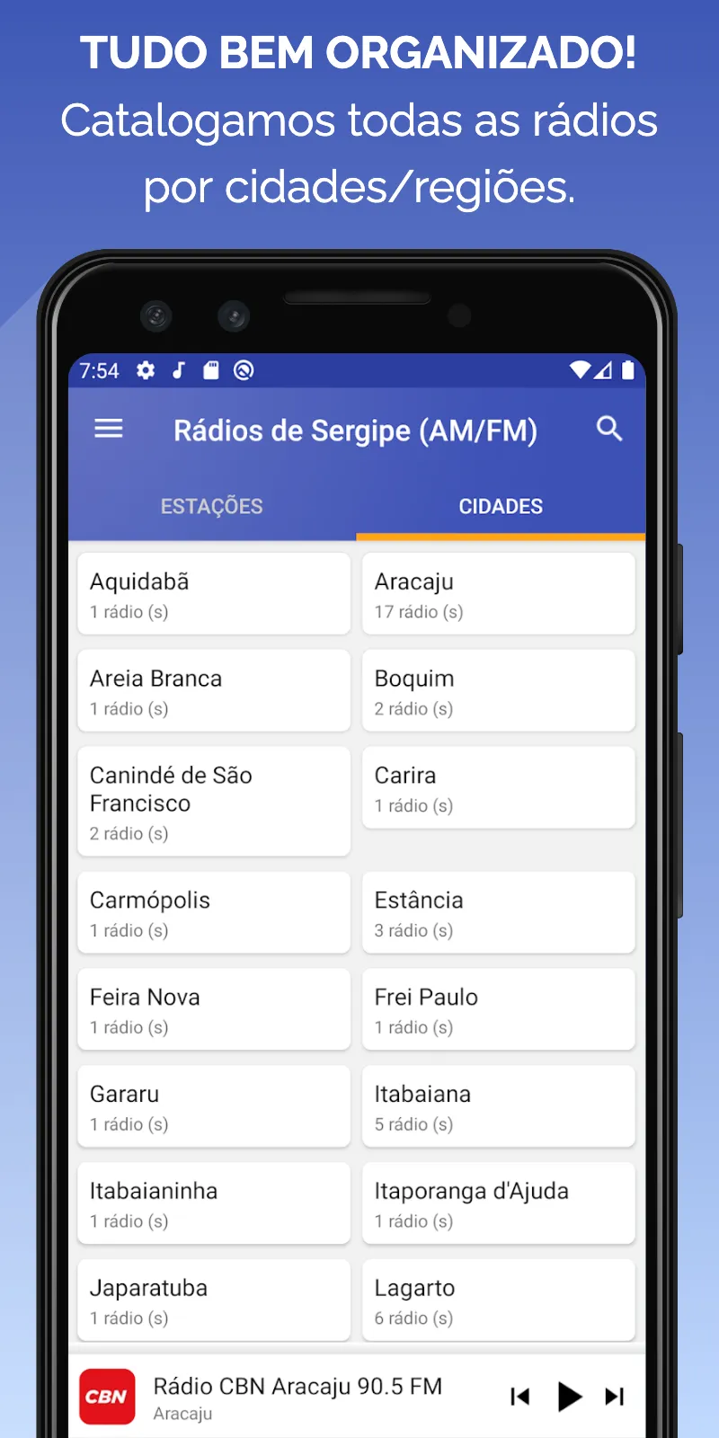 Rádios de Sergipe (AM/FM) | Indus Appstore | Screenshot