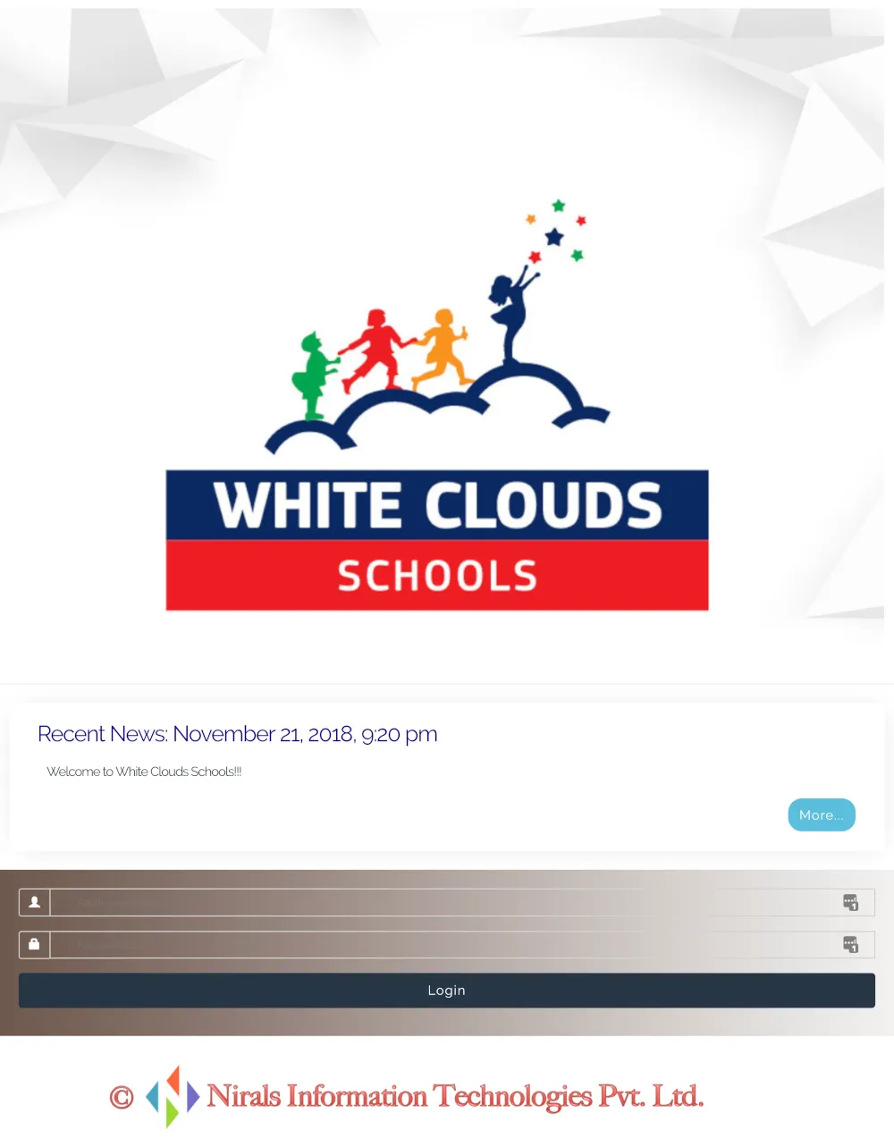 White Clouds World School | Indus Appstore | Screenshot