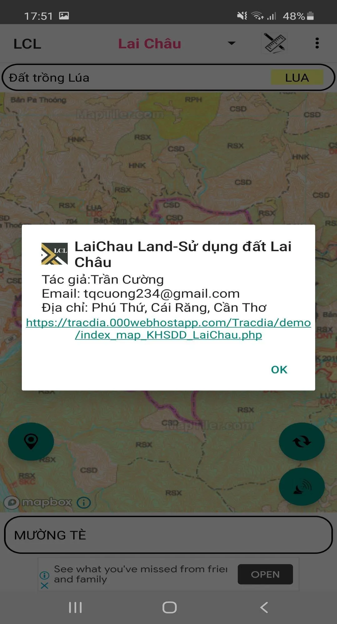 QH sử dụng đất Lai Châu | Indus Appstore | Screenshot