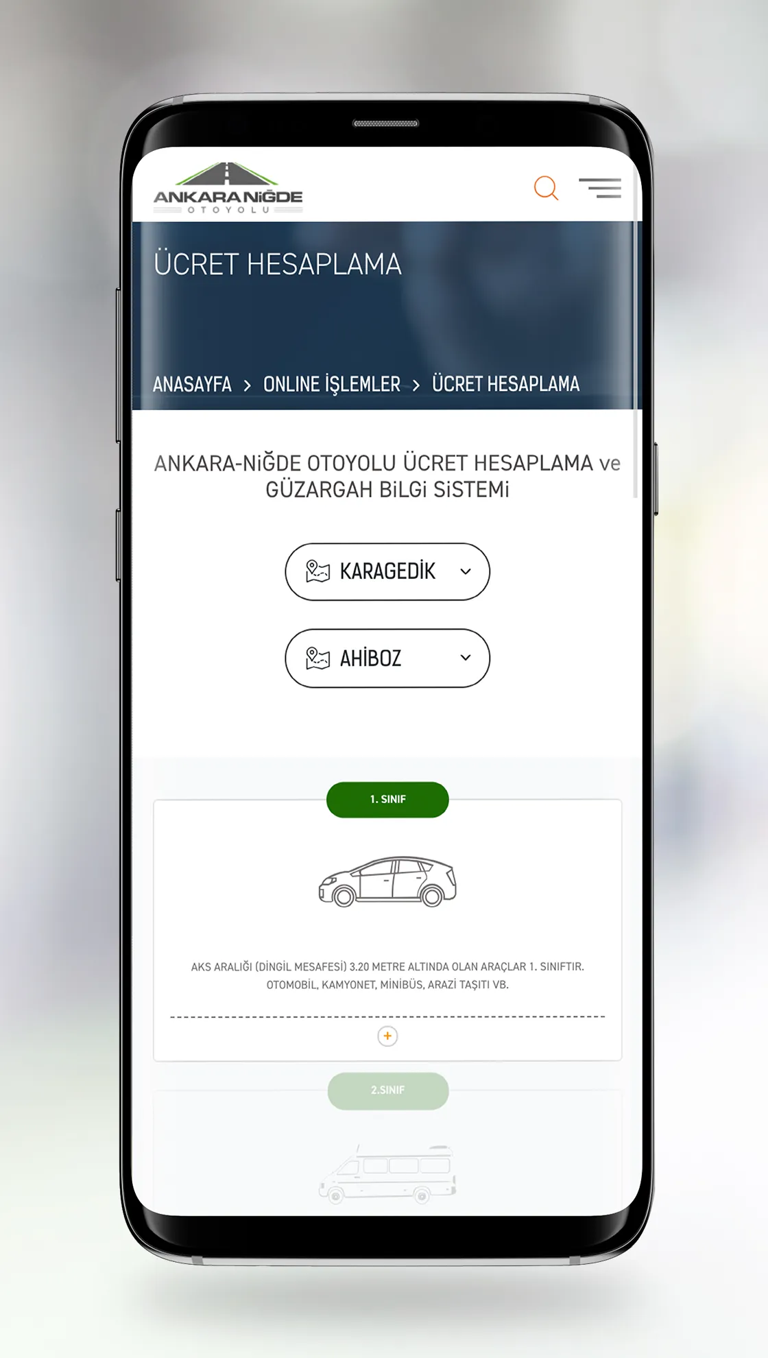 Ankara Niğde Otoyolu | Indus Appstore | Screenshot