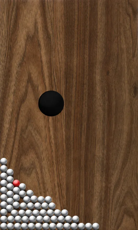 Roll Balls into a hole | Indus Appstore | Screenshot