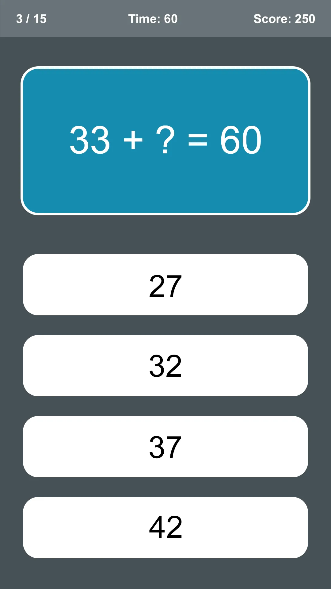 Math Games for Brain Training | Indus Appstore | Screenshot