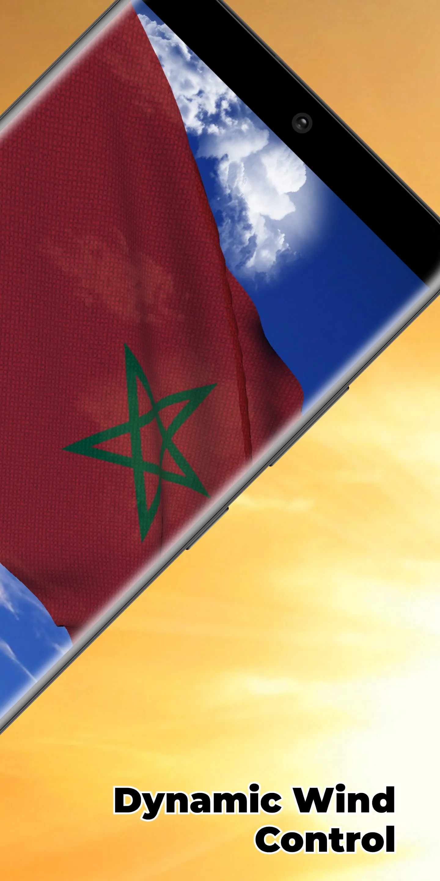 Morocco Flag Live Wallpaper | Indus Appstore | Screenshot