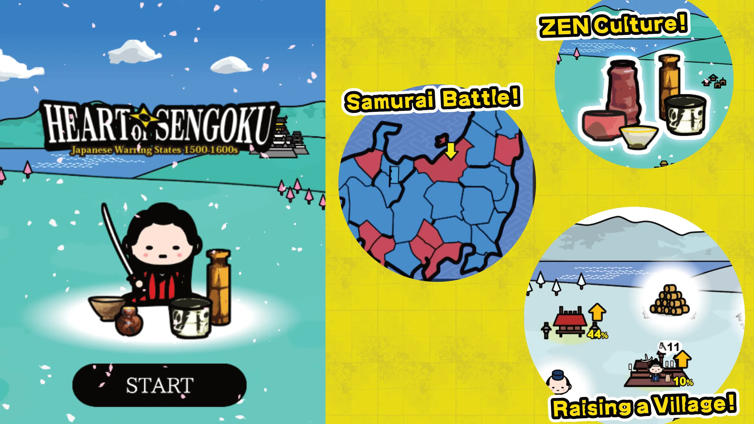 Heart of Sengoku | Indus Appstore | Screenshot