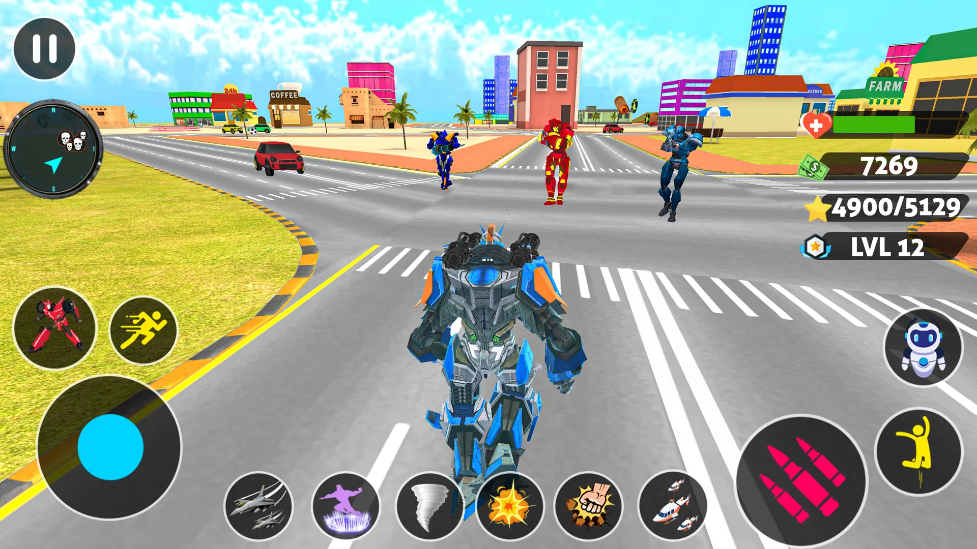 Mech Robot Transforming Game | Indus Appstore | Screenshot