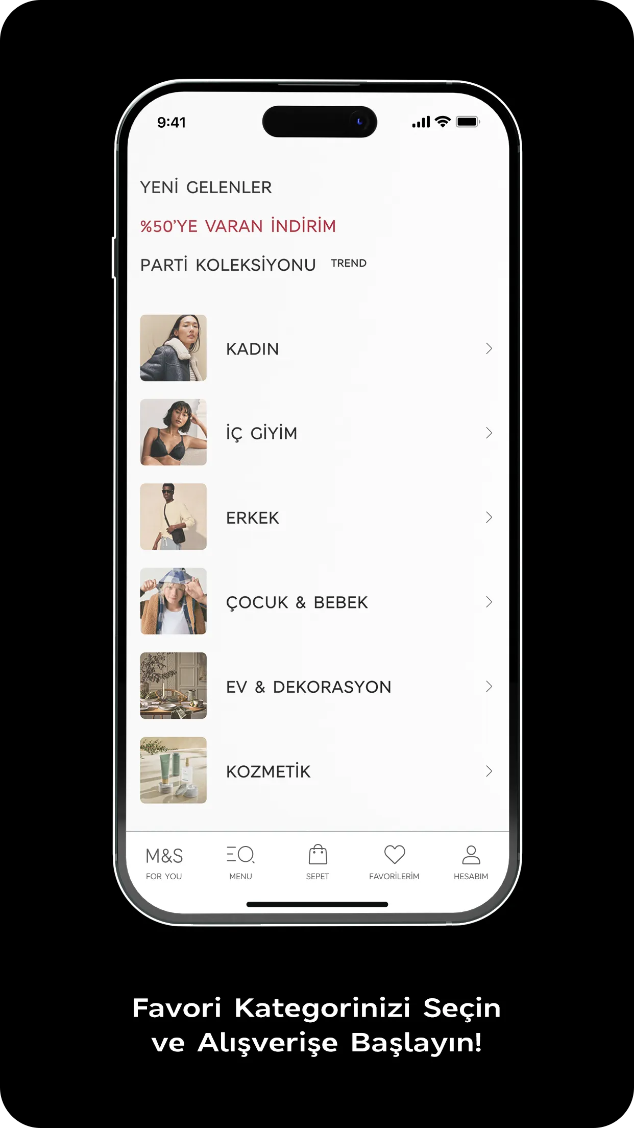 M&S Türkiye - Online Alışveriş | Indus Appstore | Screenshot