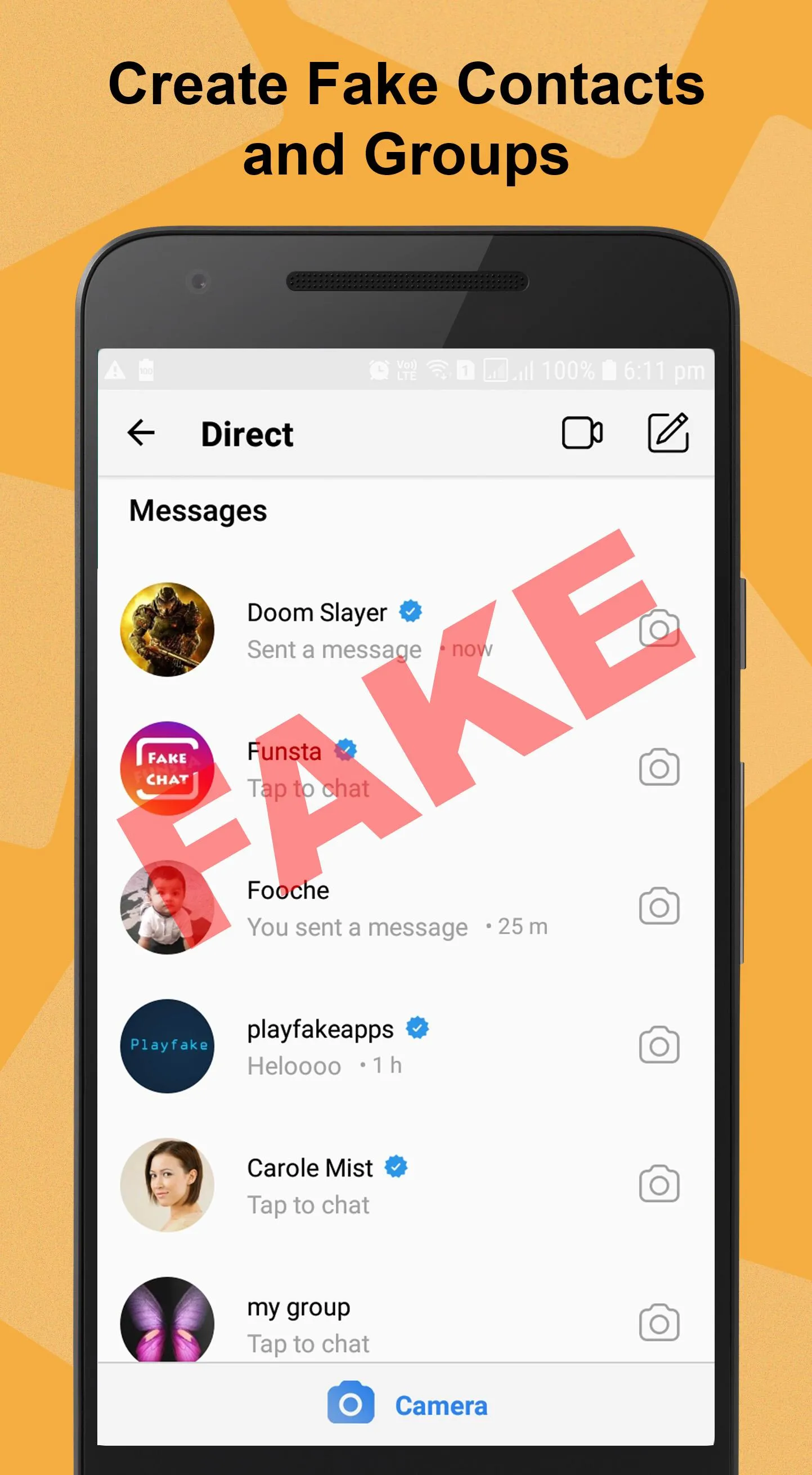 Funsta - Post and Direct Prank | Indus Appstore | Screenshot