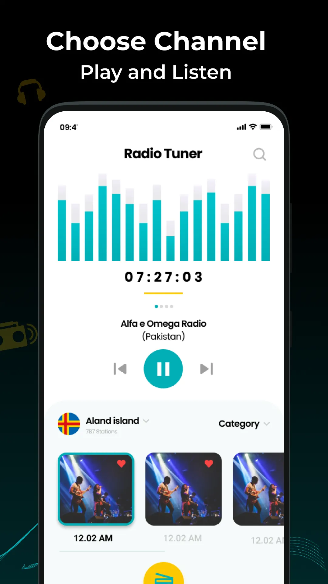 FM Radio: radio tuner | Indus Appstore | Screenshot