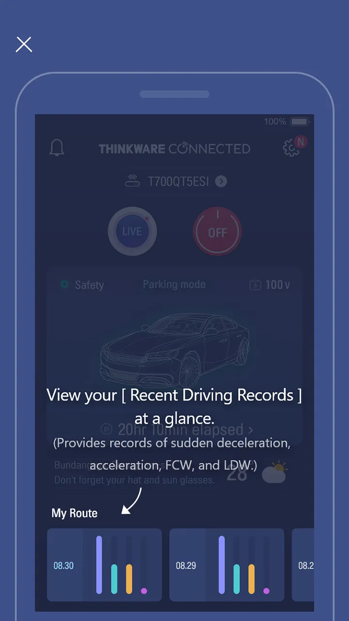 Thinkware Connected | Indus Appstore | Screenshot