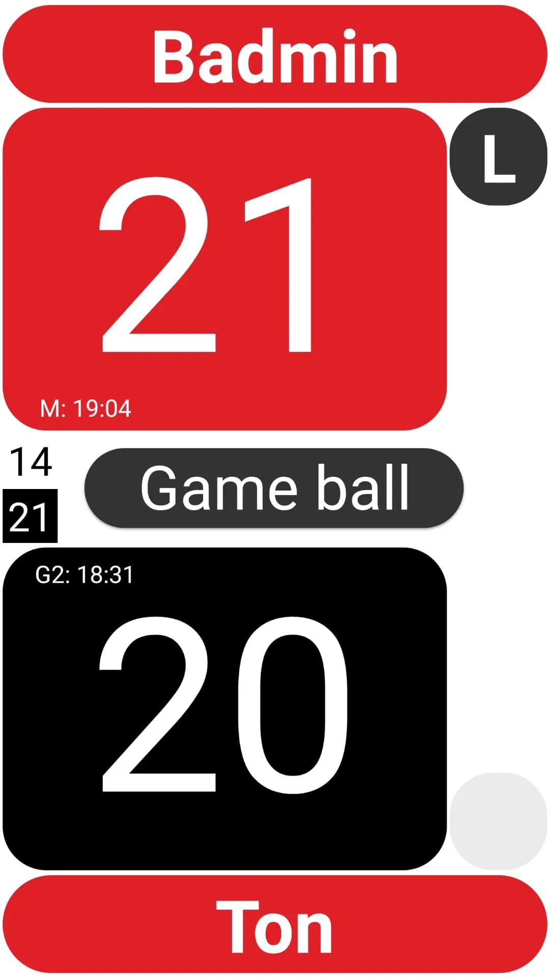 Score Badminton | Indus Appstore | Screenshot