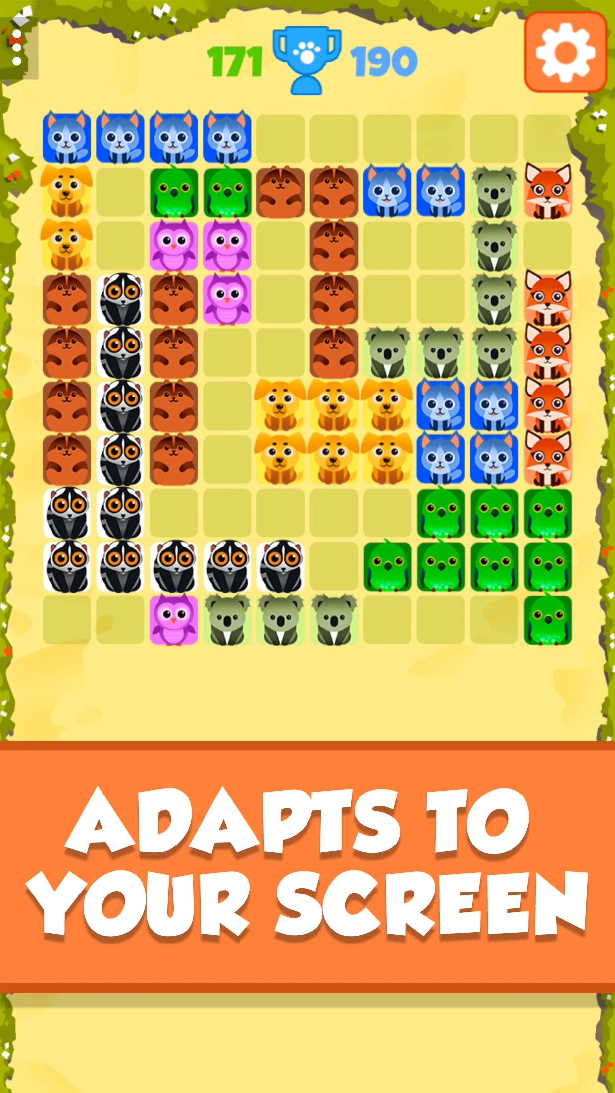 1010 Animals - Block Puzzle | Indus Appstore | Screenshot