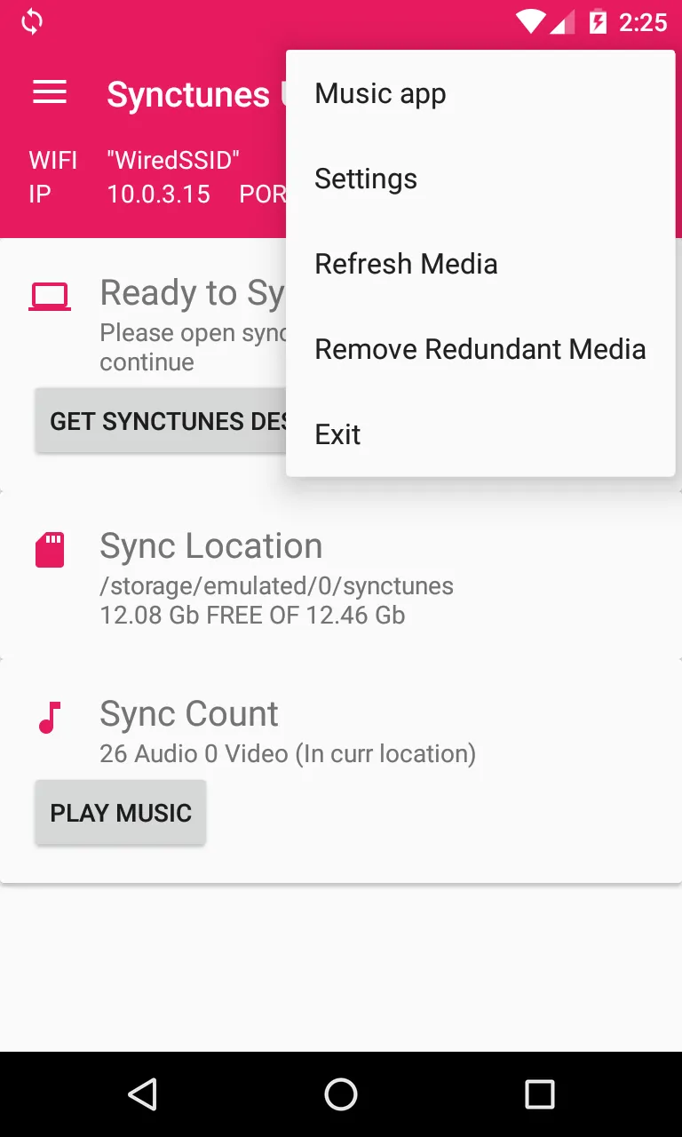 Sync iTunes to android Free | Indus Appstore | Screenshot