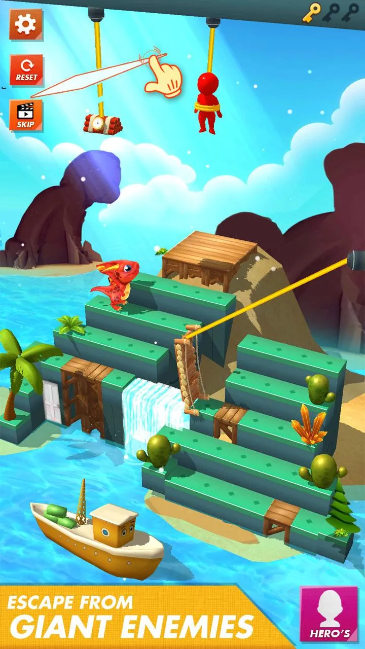 Rope Cut - Rescue Hero | Indus Appstore | Screenshot