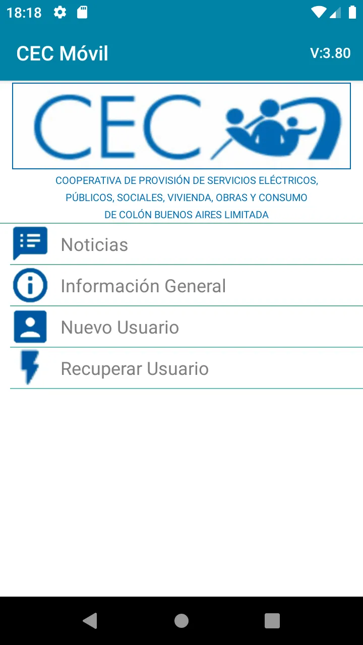 CEC Móvil | Indus Appstore | Screenshot