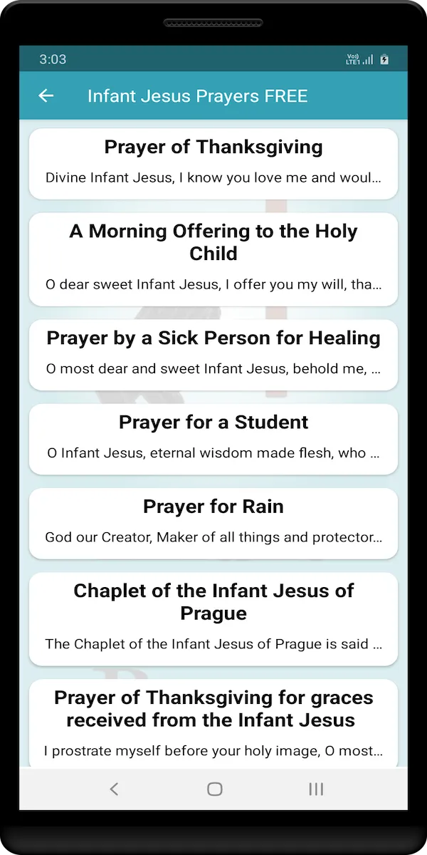 Infant Jesus Prayers Offline | Indus Appstore | Screenshot