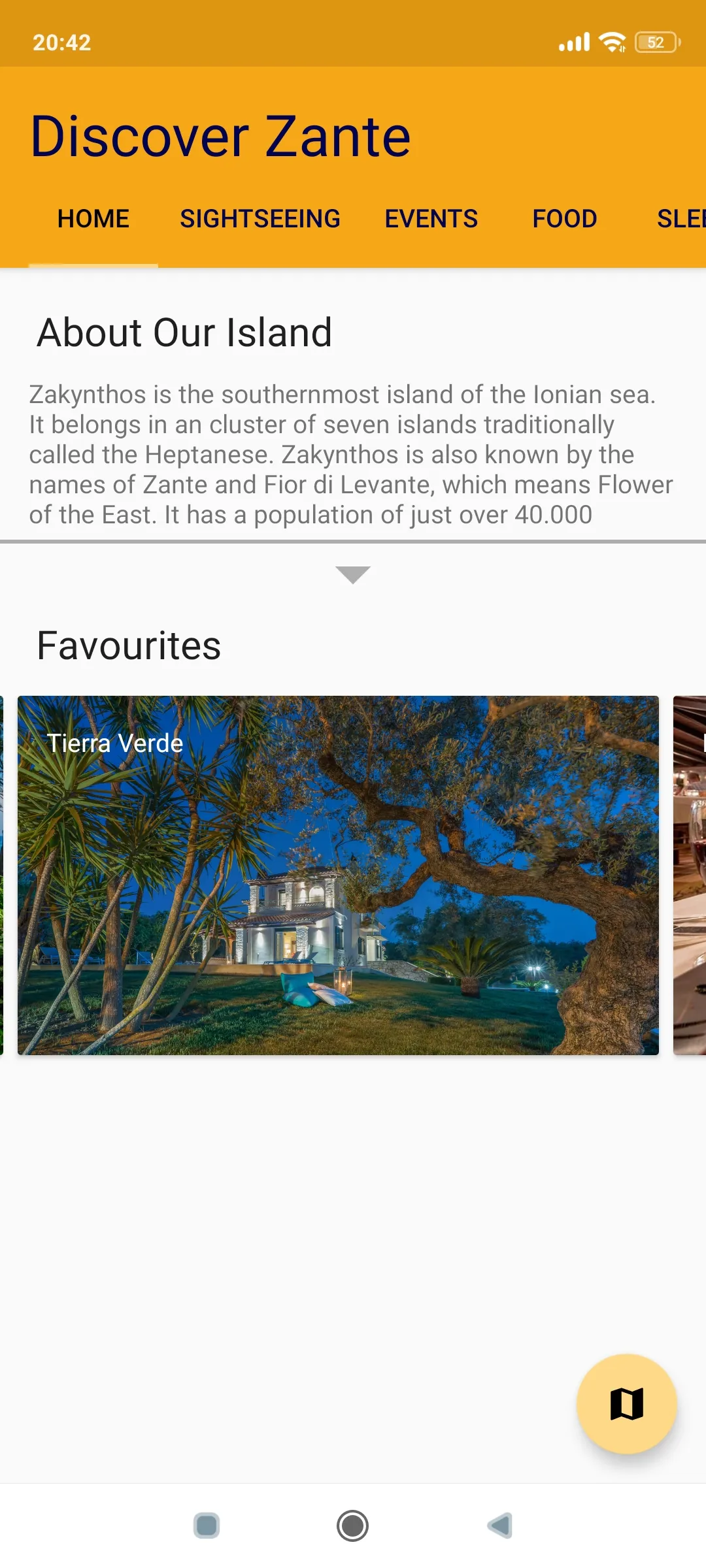 Discover Zante | Indus Appstore | Screenshot