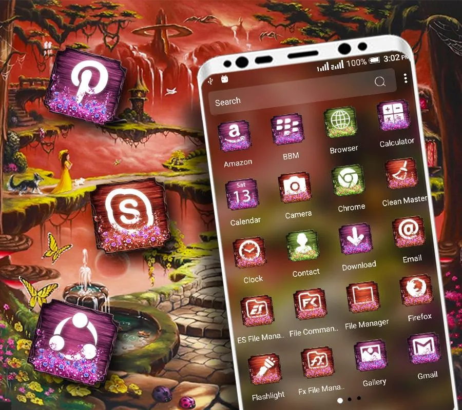 Wonderland Forest Theme | Indus Appstore | Screenshot