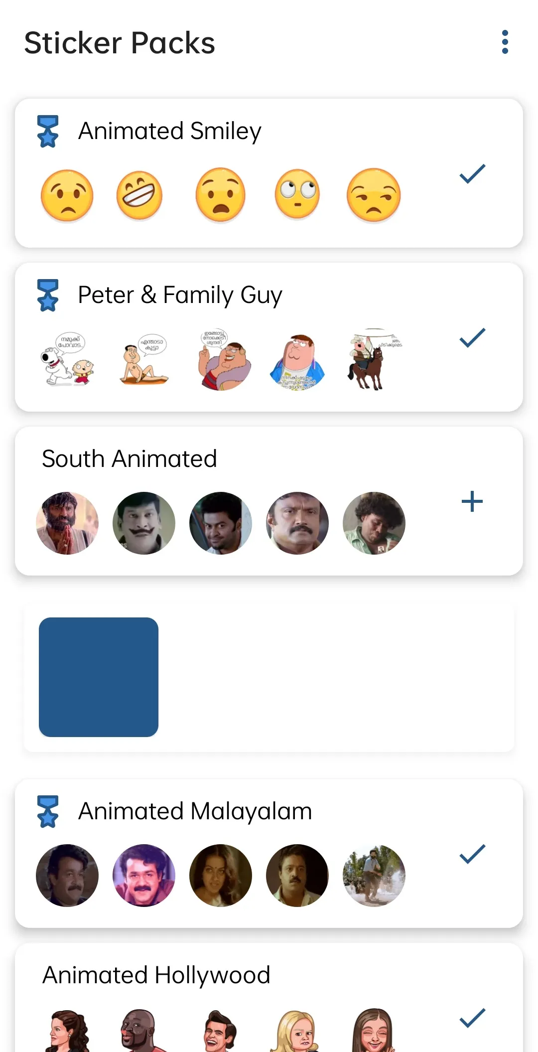 Malayalam Stickers 2023 Peter | Indus Appstore | Screenshot