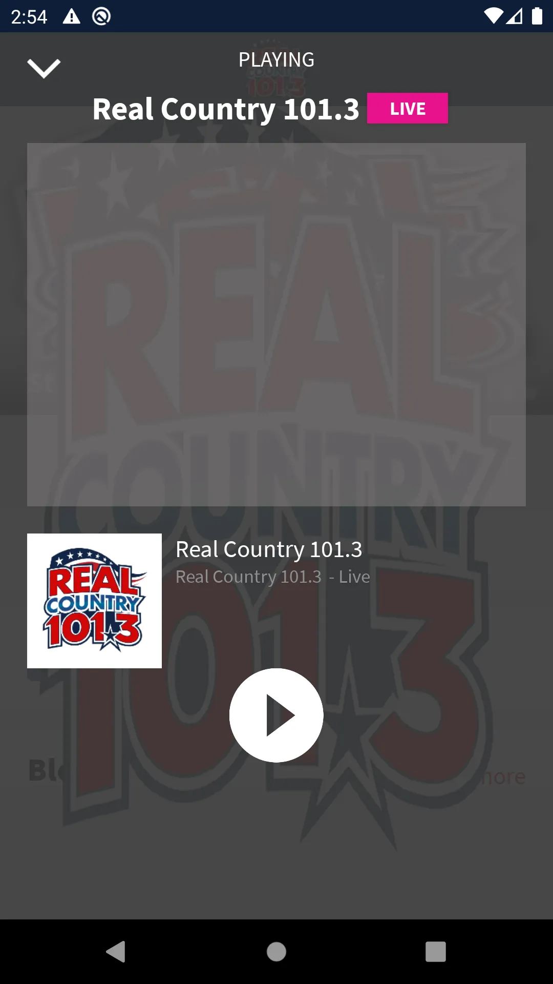 101.3 Real Country | Indus Appstore | Screenshot