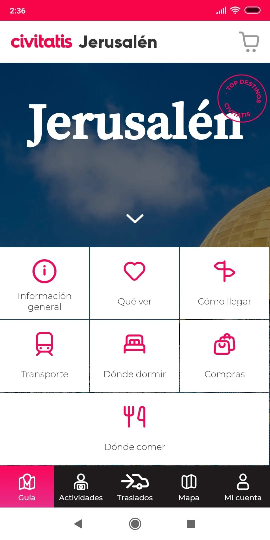 Guía de Jerusalén - Civitatis | Indus Appstore | Screenshot